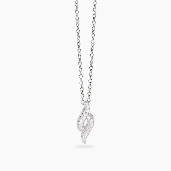 Girocollo con pendente in pavé di zirconi MELODY