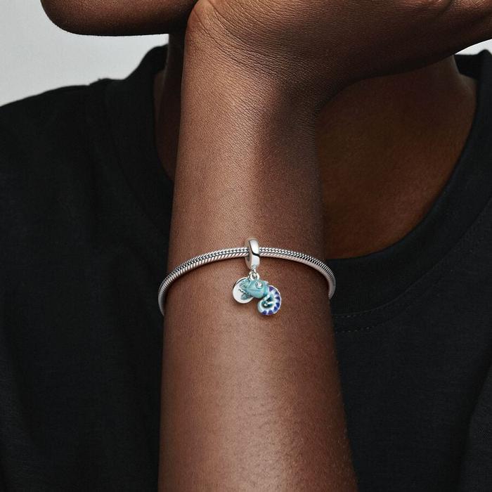 Charm Pendente Camaleonte  Che Cambia Colore