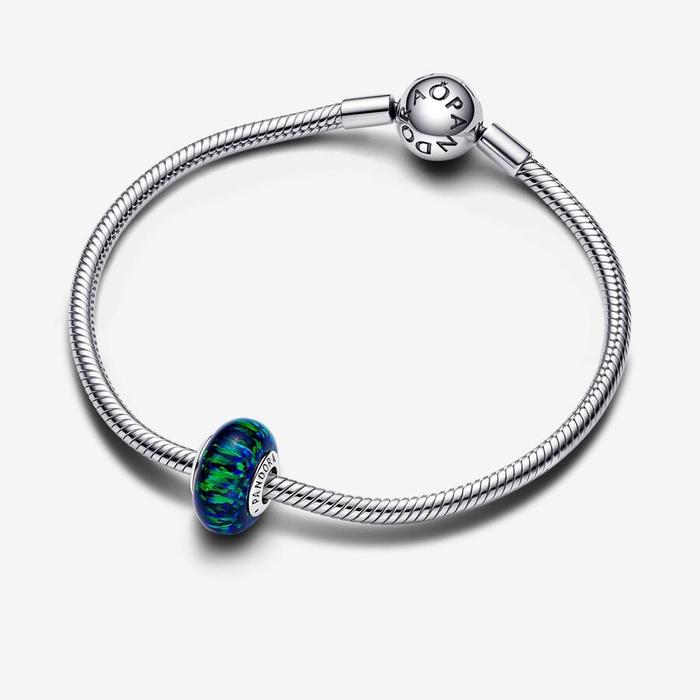 Charm Opale Verde e Blu