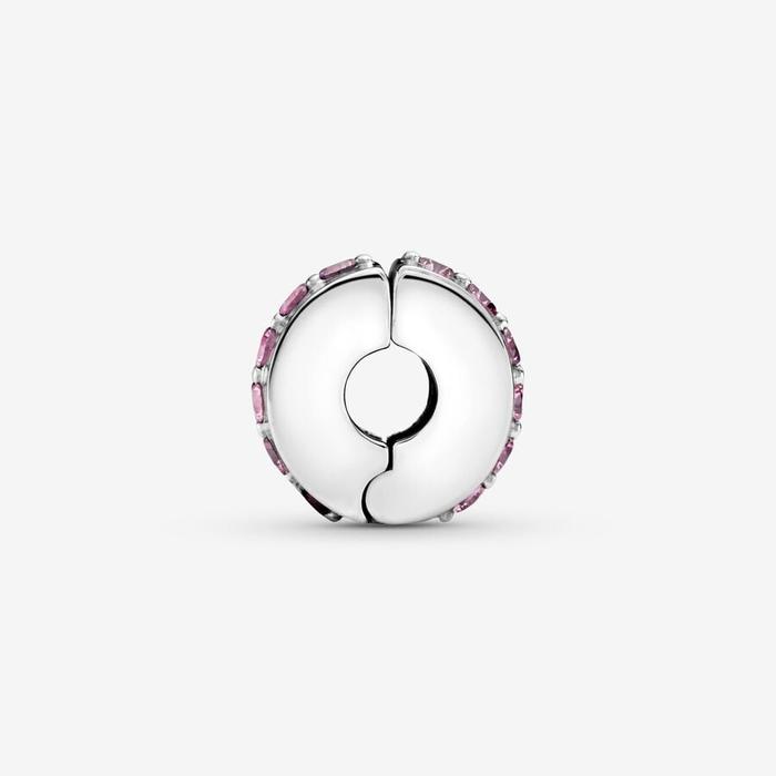 Charm Clip Sentiero Luminoso Rosa
