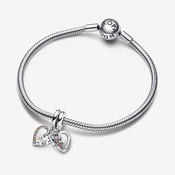 Charm Pendente Puzzle dell'Amicizia Divisibile