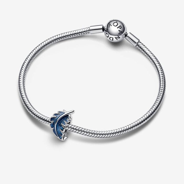 Charm Piuma Blu