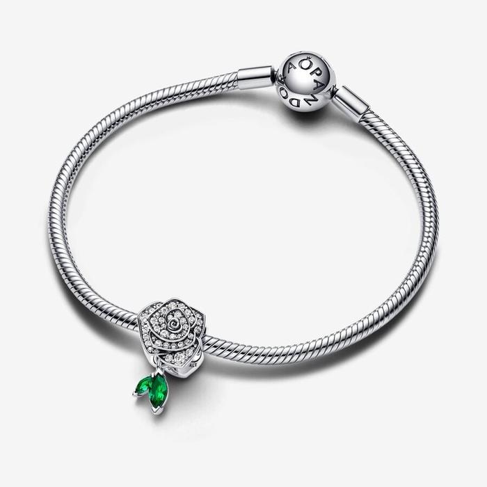 Charm Rosa Scintillante