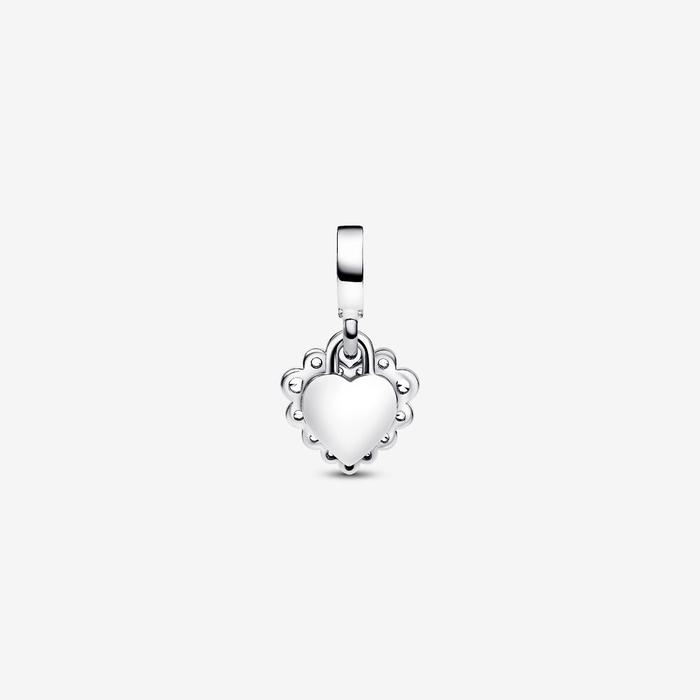 Charm Pendente Doppio Cuore Nessuna come Te