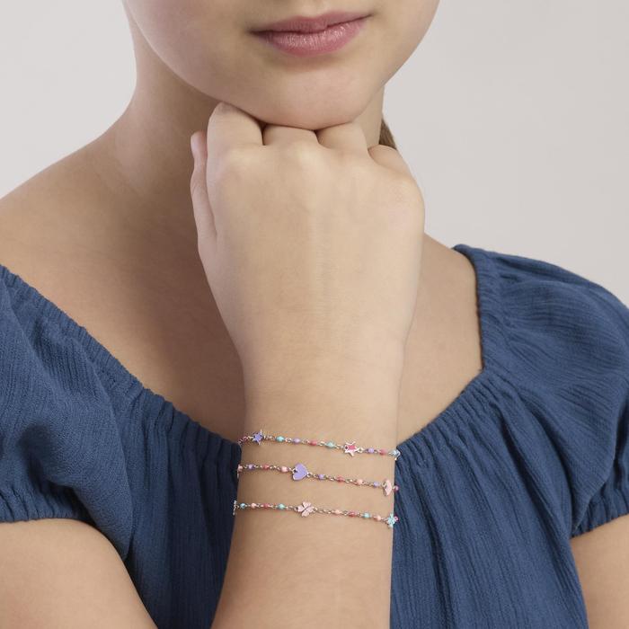 Bracciale baby multicolor con stelle STELLA STELLINA