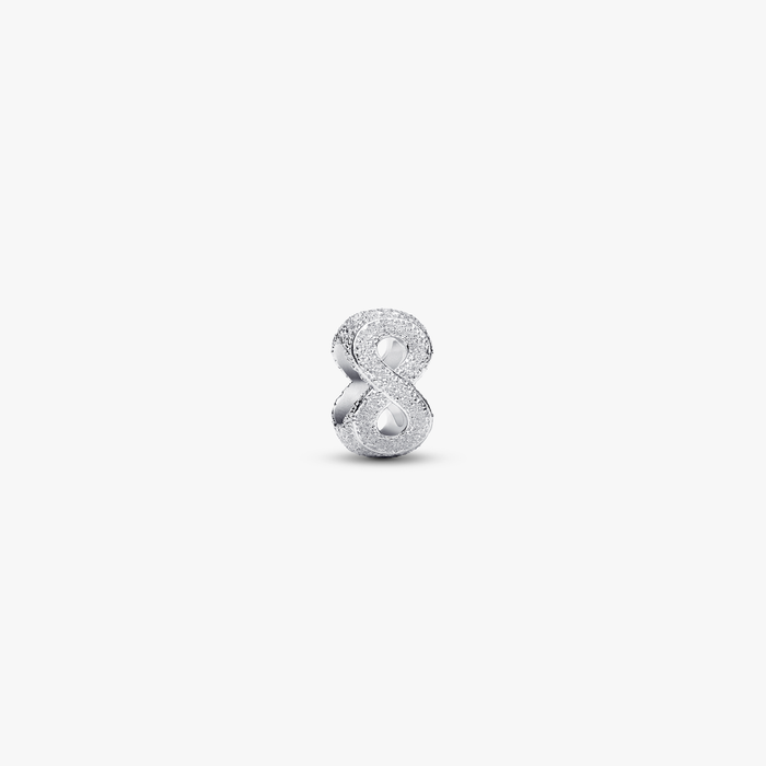 Mini Charm Infinito effetto diamantato