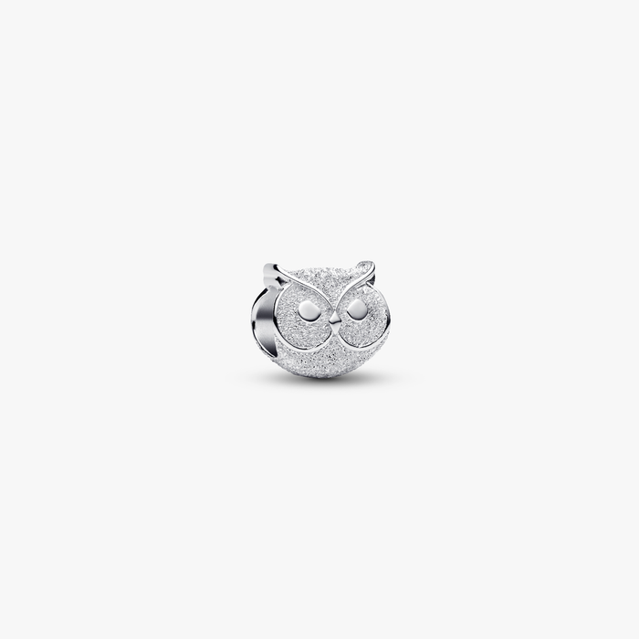 Mini Charm Gufo effetto diamantato