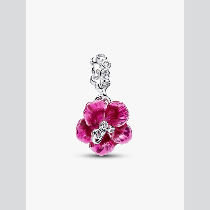 Charm Pendente Fiore di Ibisco