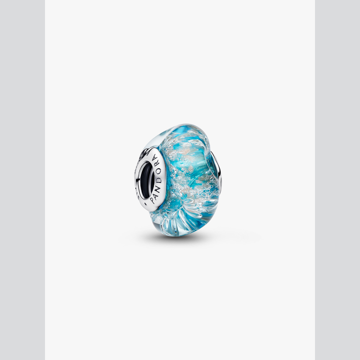 Charm Vetro di Murano Acqua Cristallina