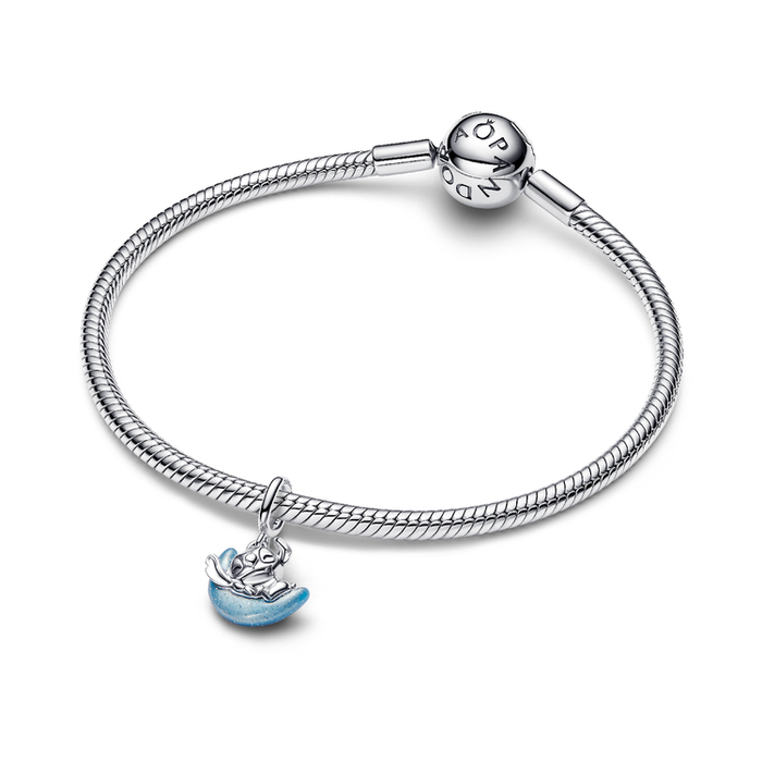 Charm Disney, Lilo & Stitch, Stitch sulla luna che si illumina al buio