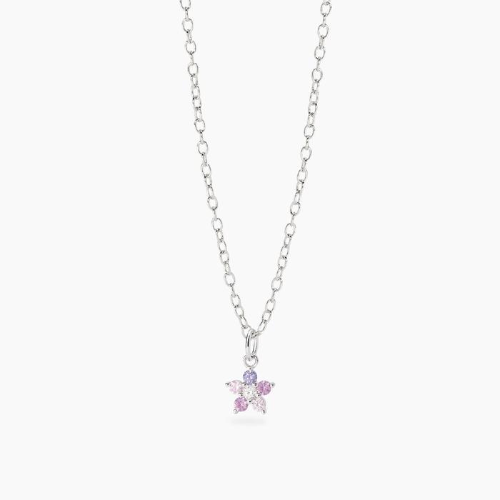 Bracciale bambina con fiore rosa FUN FLOWER
