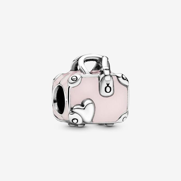 Charm Valigia Rosa