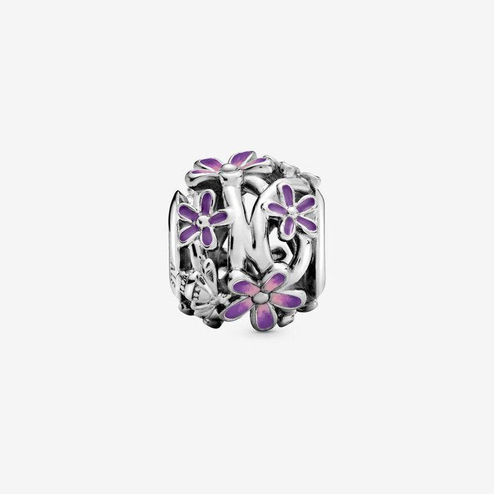Charm Openwork Margherita Viola