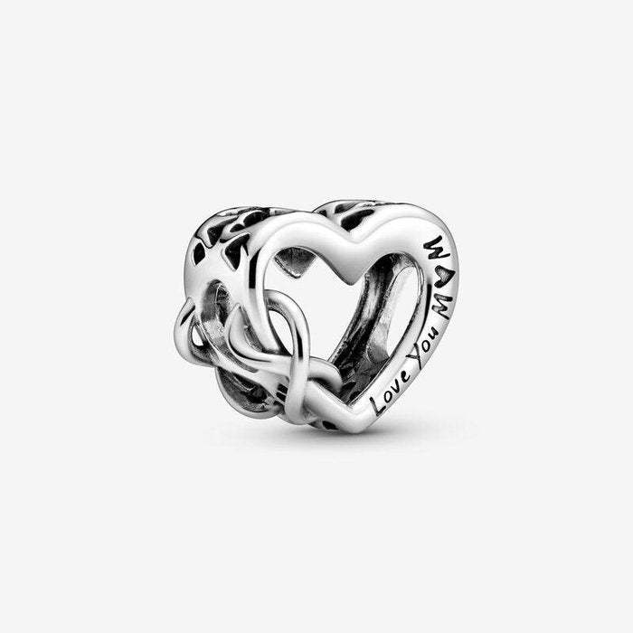 Charm Openwork Cuore"Ti Amo Mamma"