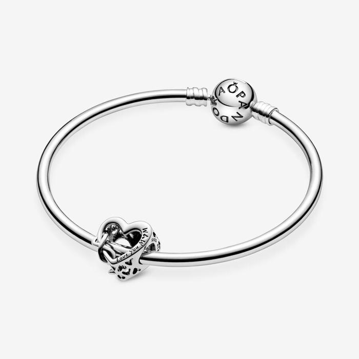 Charm Openwork Cuore"Ti Amo Mamma"