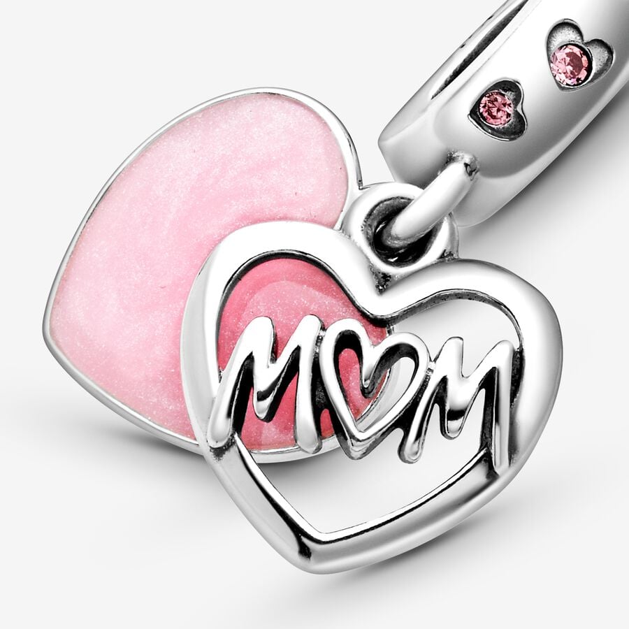 Charm Pendente Cuore di Mamma