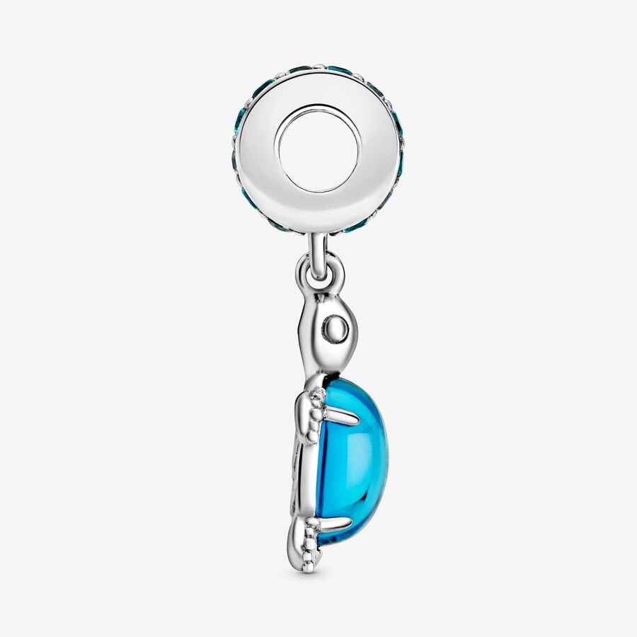 Charm Pendente Tartaruga Marina Vetro di Murano