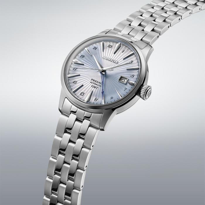 Orologio PRESAGE Automatico Cocktail GMT 4R34 Blu