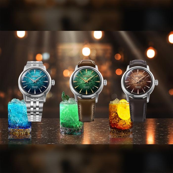 Orologio PRESAGE Cocktail ~ Automatico 3 sfere data - HCB001J1