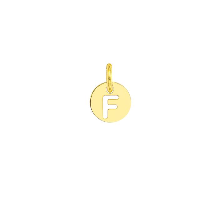 Charm Lettera F in Oro