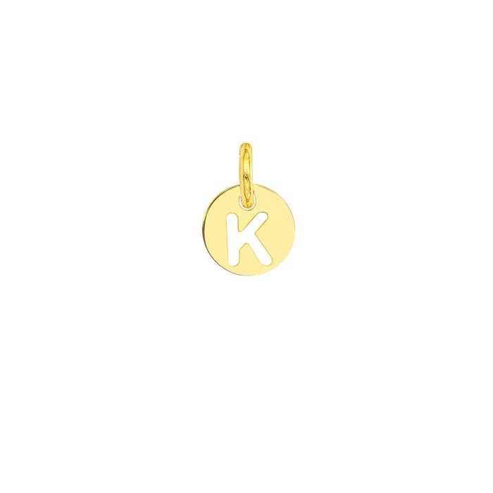 Charm Lettera K in Oro