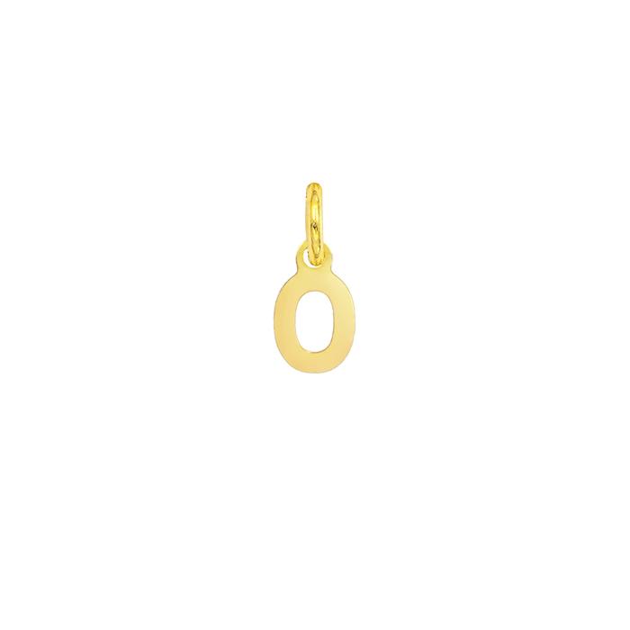 Charm Lettera O in Oro