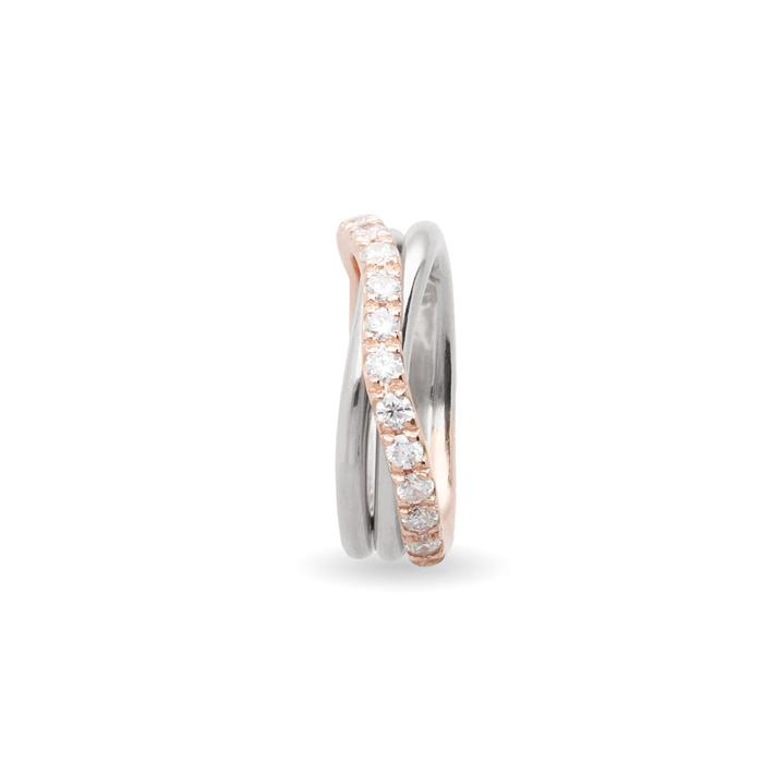 Filodellavita Prezioso 3 fili e Diamanti Bianchi da 0.80ct