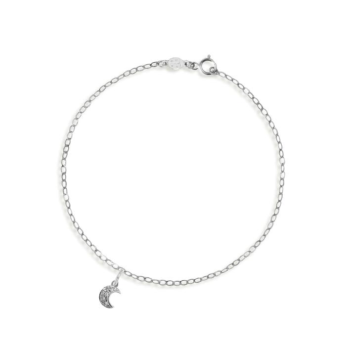 Bracciale Luna in Oro e Zirconi