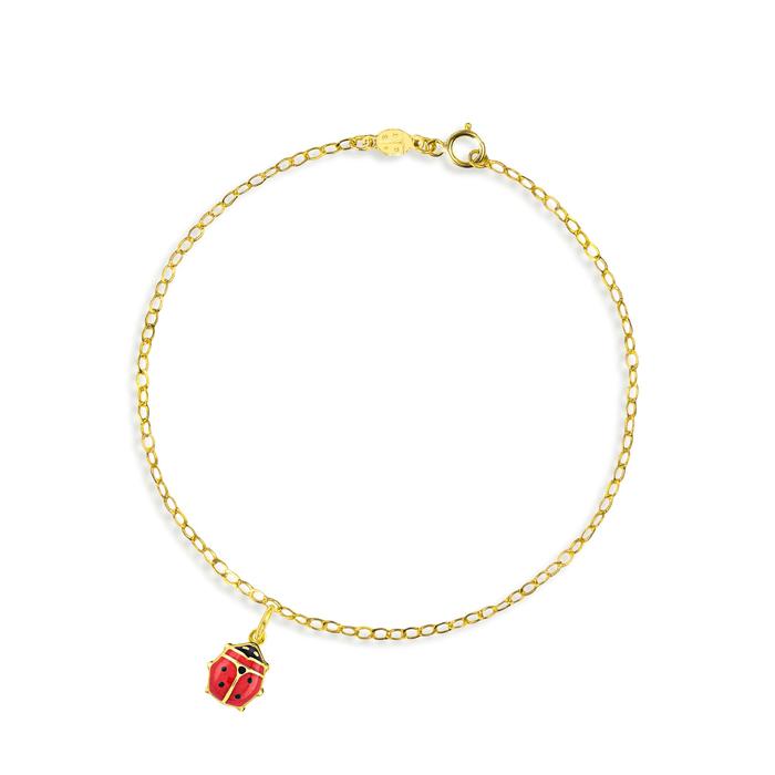 Bracciale Coccinella in Oro