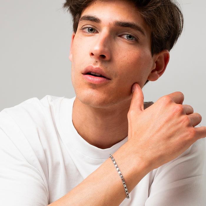 BRACCIALE UOMO IN ACCIAIO