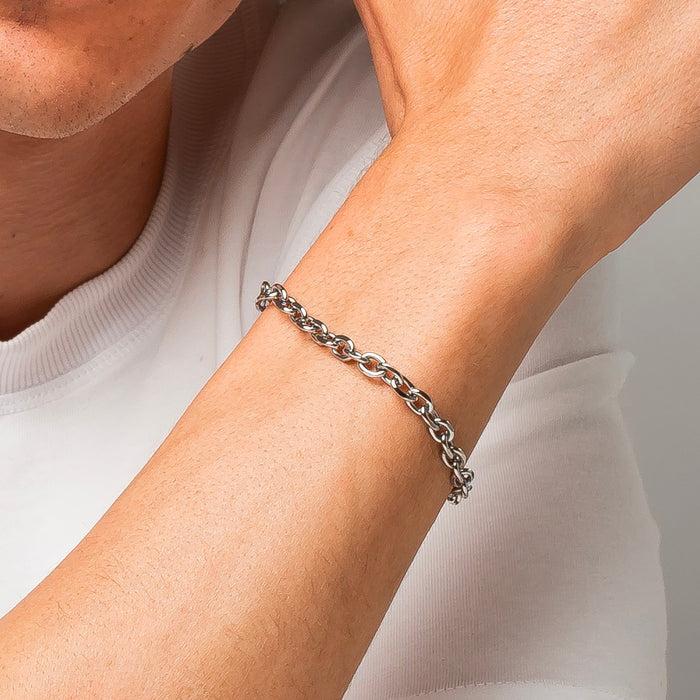 BRACCIALE UOMO IN ACCIAIO