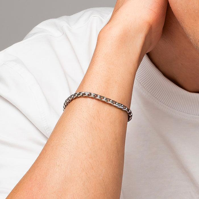 BRACCIALE UOMO IN ACCIAIO