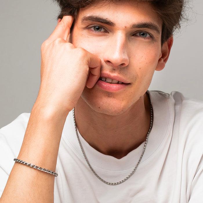 BRACCIALE UOMO IN ACCIAIO