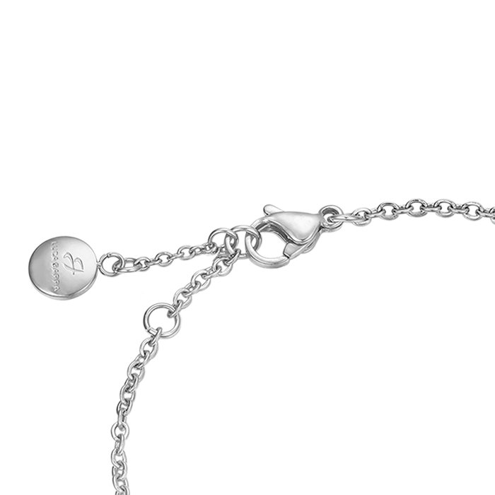 BRACCIALE DONNA IN ACCIAIO CON INFINITO E CRISTALLI