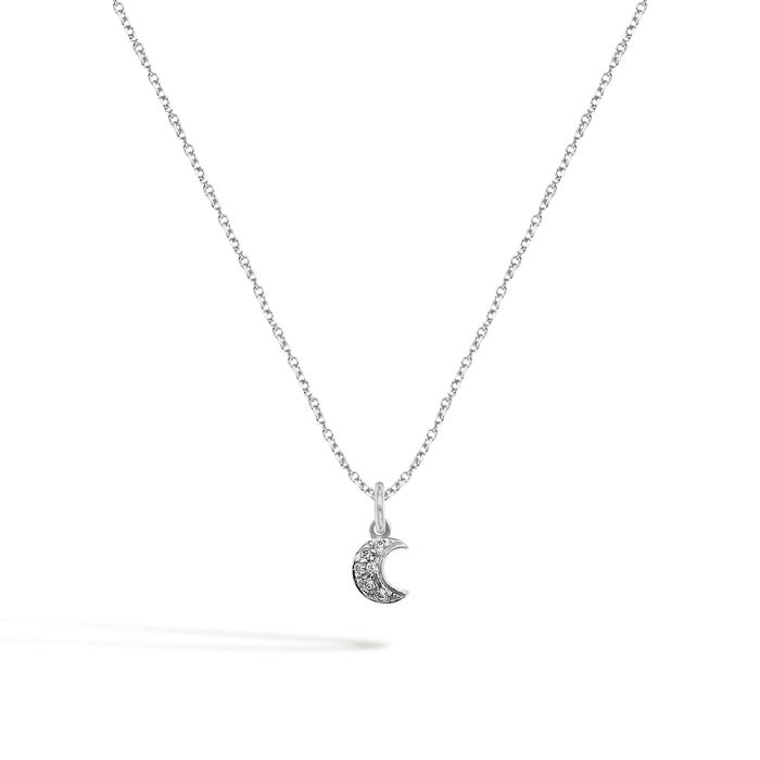 Collana Luna in Oro e Zirconi