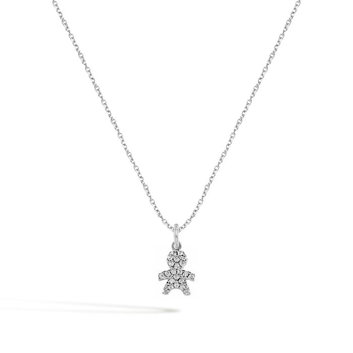 Collana Bambino in Oro e Zirconi