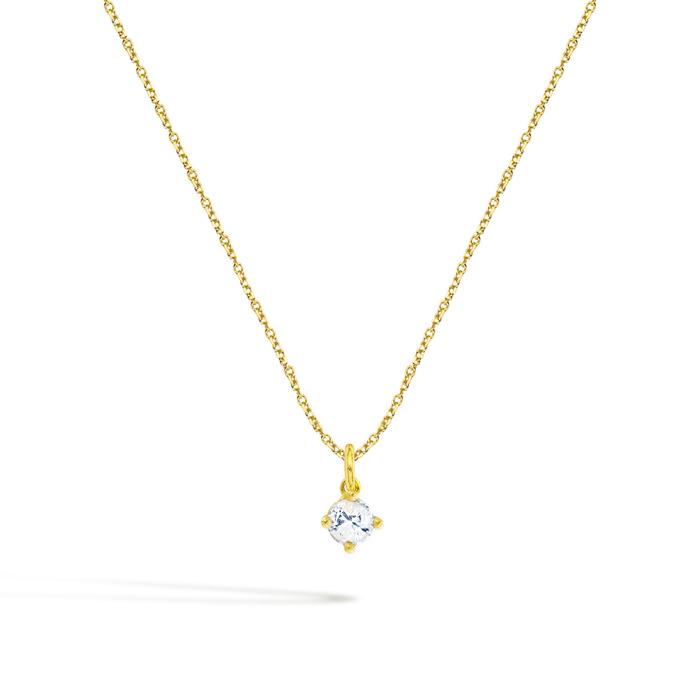 Collana Luce in Oro e Zirconi