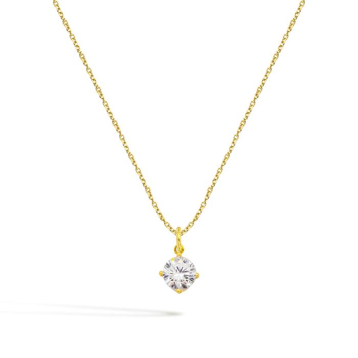 Collana Luce in Oro e Zirconi