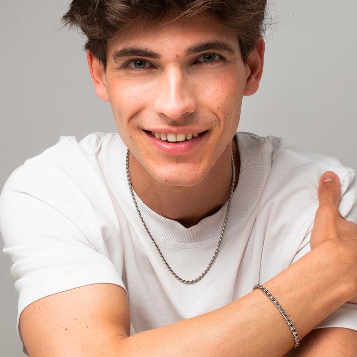 COLLANA UOMO IN ACCIAIO