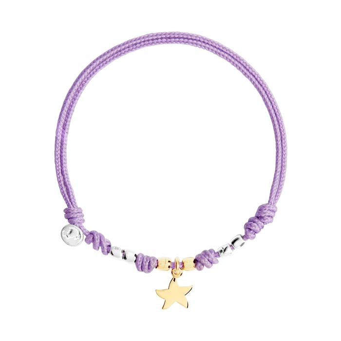 BRACCIALE CORDINO STELLINA
