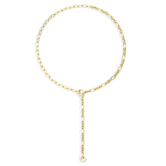 COLLANA MAGLIE APRIBILI ARGENTO DORATO