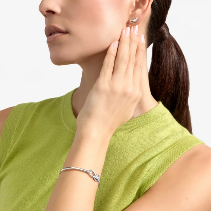 ORECCHINO STUD NODO ARGENTO