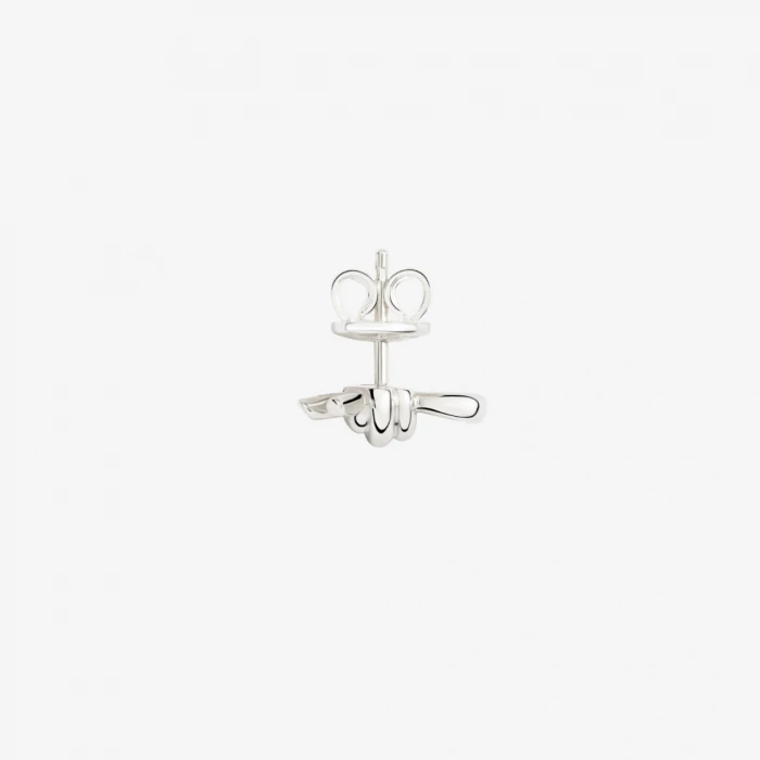 ORECCHINO STUD NODO ARGENTO