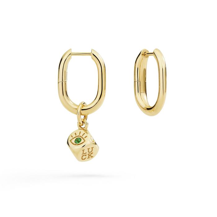 ORECCHINI HOOP ESSENTIALS ORO GIALLO