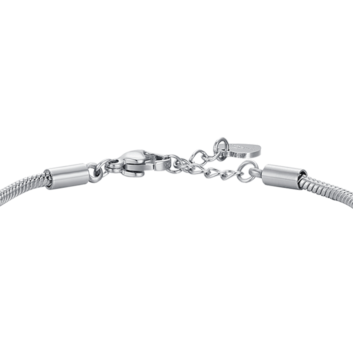 BRACCIALE BAMBINA IN ACCIAIO CON STELLA CON CRISTALLI BIANCHI