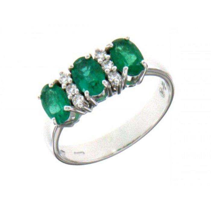 ANELLO SMERALDI E BR