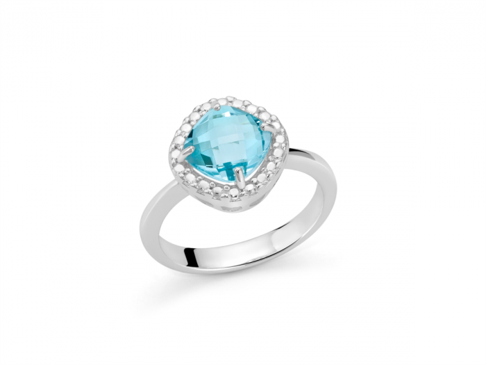Anello topazio