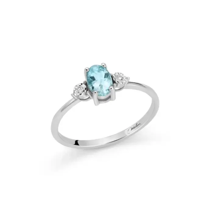 Anello Acquamarina