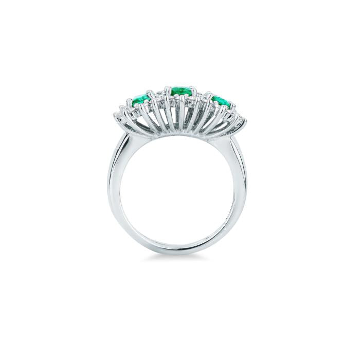 ANELLO SMERALDI E BR