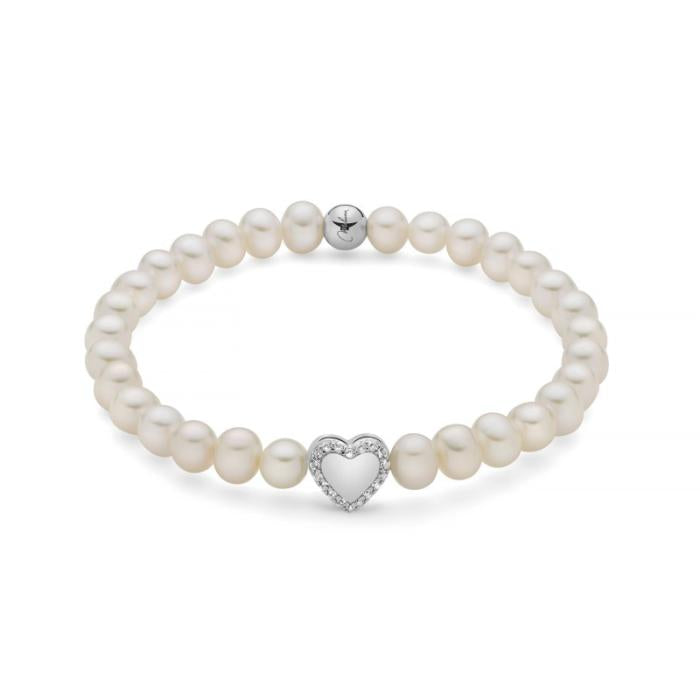 Bracciale perle cuore